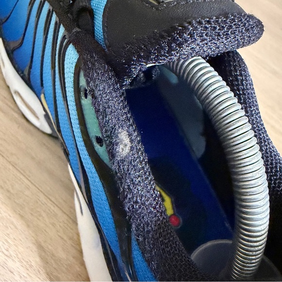 Nike Air Max Plus TN Hyper Blue OG 2018 Retro Mens US8.5 Blue Black Fade - Picture 8 of 10